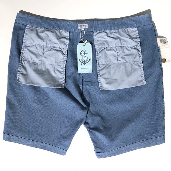 Quaker Marine Supply Camden Short men size 40 Steel Blue cotton canvas summer - Picture 3 of 7